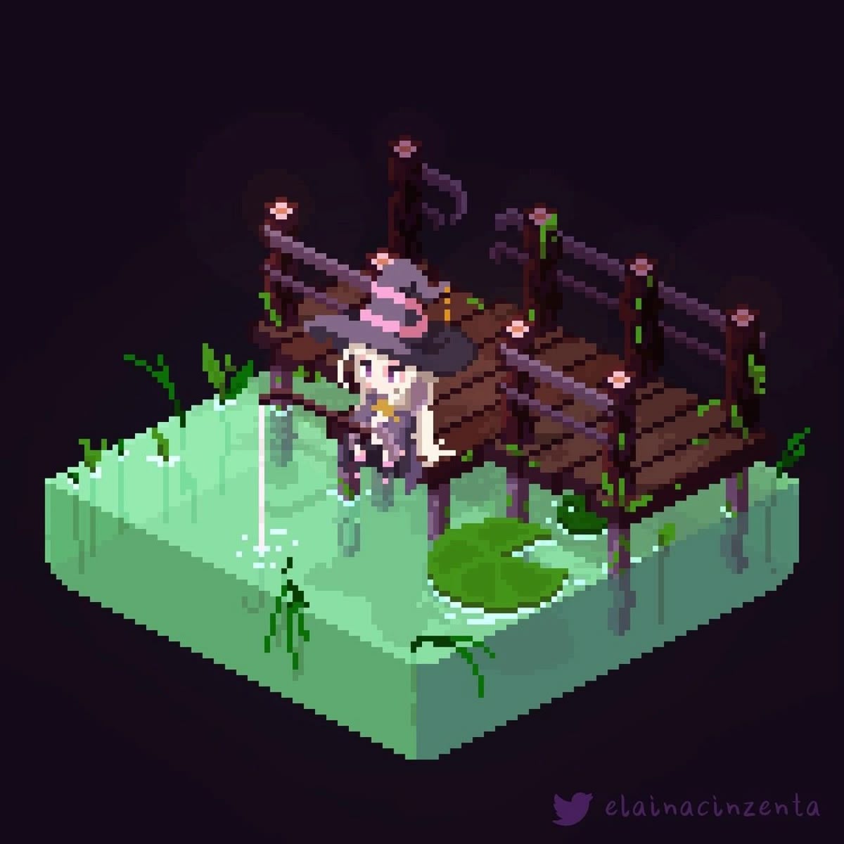 garden preview character fishing